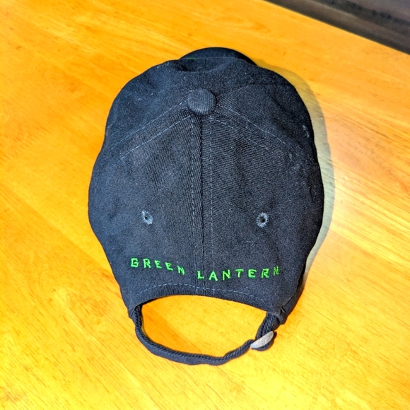NWOT Green Lantern Movie Strapback Hat DC Comic Film Movie Logo Cap 2011 OSFA - Picture 7 of 9